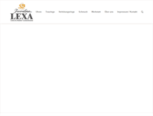 Tablet Screenshot of juwelier-lexa.de